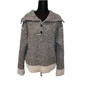 Banana Republic Sailor Collar Sweater, Size Large